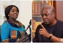“Scandalous!!” – Mahama reacts to theft of “millions” at Cecilia Dapaah’s home